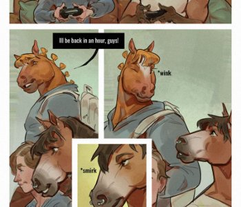 Sculpting A Stallion Porn Comics