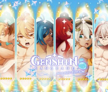 Genshin Gangbang 'Summer Edition' Porn Comics