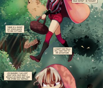 Little Red Elio & The Big Bad Daddy Porn Comics