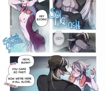Typical Morning In The Boys' Bathhouse Porn Comics