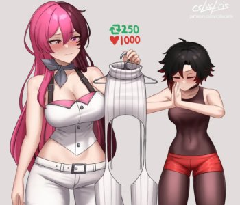 Neo And Ruby Try On Virgin Destroyers Porn Comics