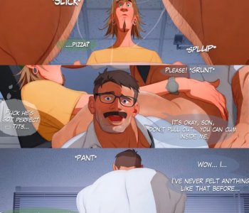 Phil's Wet N' Wild Night At The Office Porn Comics