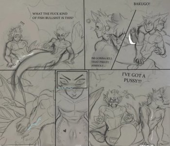 Kirishima X Bakugou Mermaid Porn Comics