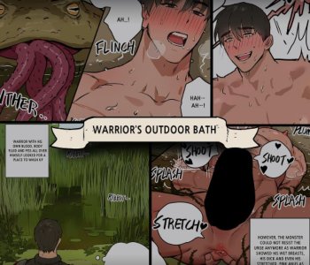 comic Warrior's Outdoor Bath