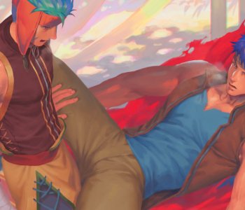 comic Fire Emblem - Ranulf x Ike