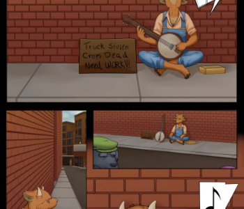 comic Butt Busking