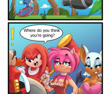 comic Sonic XXX Digimon