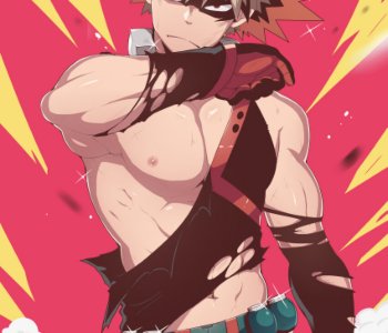 comic BNHA Pin Ups