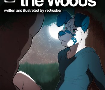 comic Alone In The Woods
