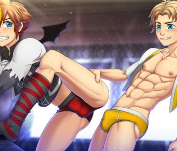 comic Kingdom hearts Sora X Tidus