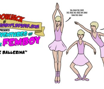 comic The Misadventures Of Billy The Femboy - Billy The Ballerina