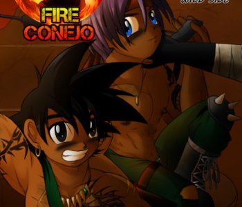 comic Fire Conejo
