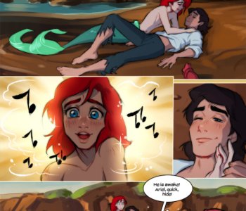 comic The Little Mermaid - What If
