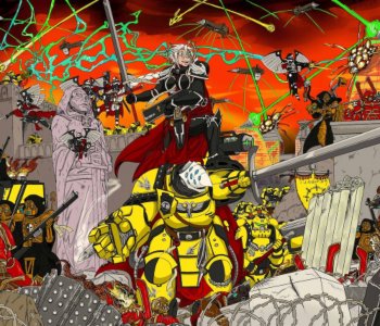 comic Sororitas Stories And Warhammer Art
