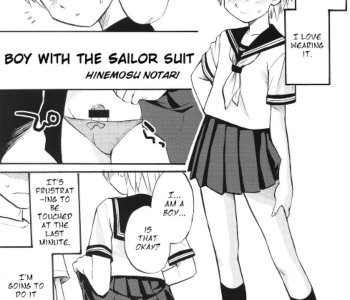 comic Boy With The Sailor Suit