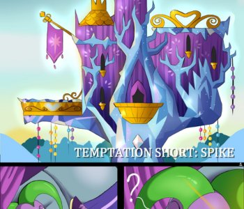 comic Temptation Short - Spike
