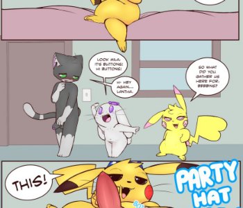 comic Party Hat Harem