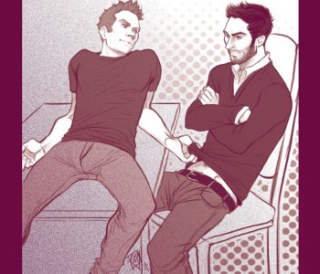 comic Teacher Sterek