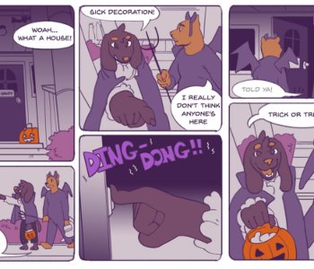 comic Halloween Transformation