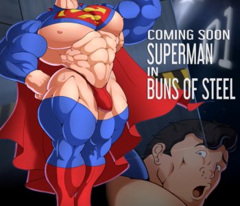 Superman In Buns Of Steel