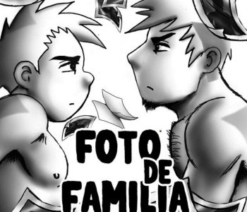 comic Family Photo