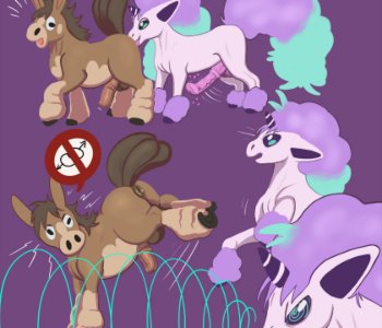 comic Hypno Horses