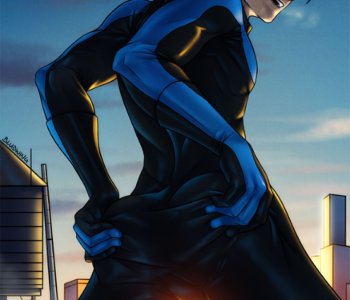 comic Birdflash Nightwing CG Set - Batman