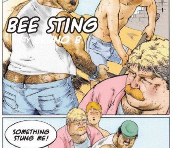 comic Bee Sting