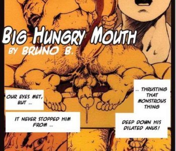 comic Big Hungry Mouth