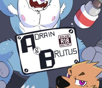 comic Adrain & Brutus