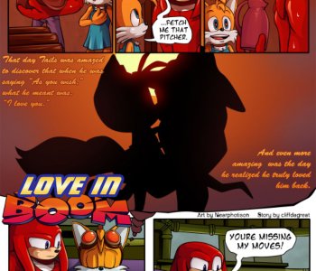 comic Love In Boom